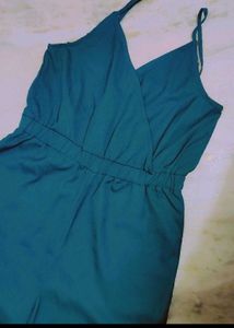 Sea Green Jumpsuit For Girl &amp; Women 32 Bust