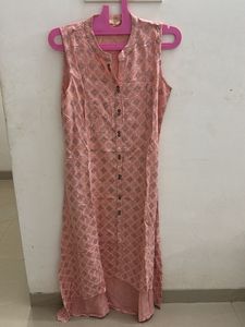 Price Drop!! Peach Kurtha