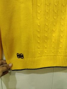 Yellow Woolen Sweater