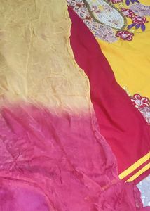 Handmade Yellow Salwar Suit
