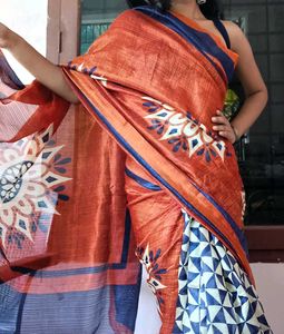 Elegant Printed Saree