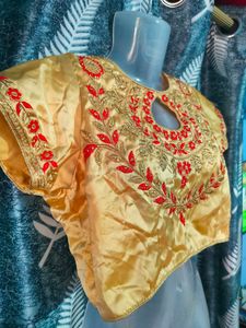 Beautiful Embroidery Work Blouse