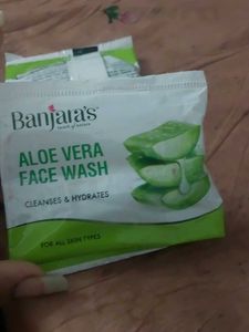 Aloe Vera Face Wash (Pocket)
