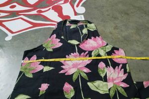 New Black Floral Kurta/Kurti Set
