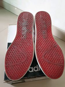Adidas Vs Pace shoes white black red