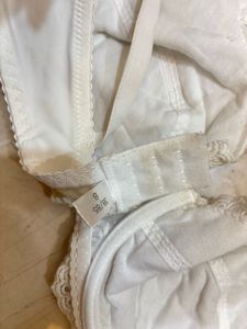 Elegant White Lace Bra