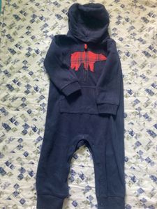 Cow Print Fleece Pajamas