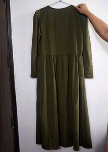 Olive Green Dress