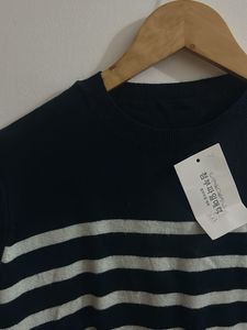 Striped Knit Sweater