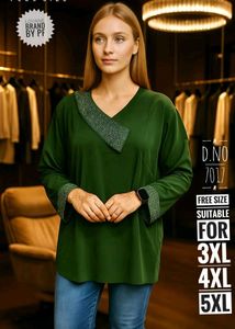 Elegant Green Top
