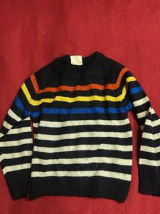 Striped Knit Sweater for kid age 2 to 3