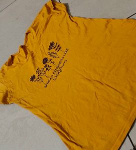 Yellow Wildflower Graphic Tee
