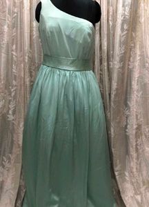 Elegant One-Shoulder Dress + 3 Freebie Earings Set