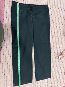 Navy Wide Leg Pants