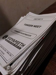 NEET Prep Books -Yakeen Dropper &amp; Some PW Sheets