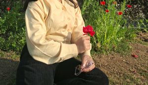 Winter Button-Down Top