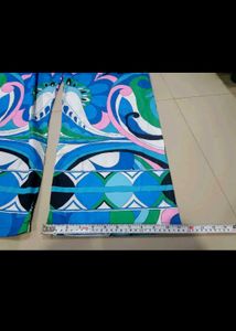 Retro Print Two-Piece Outfit