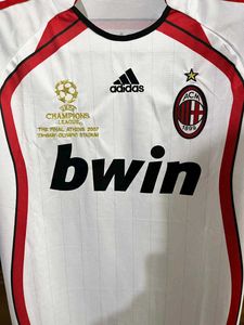 ADIDAS AC MILAN RETRO 2007 UCL FINAL JERSEY M(40)