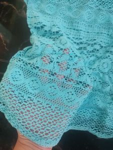 Sea Green Lace Top