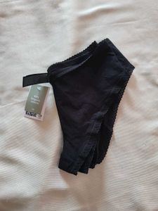 H&amp;M Lace Trimmed Cotton Hipsters Set Of 3/ Size-M