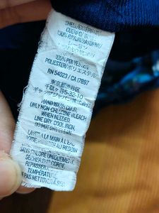 Old Navy Women Blue Printed Casual Dress