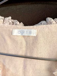 Lace Trim Cotton Top