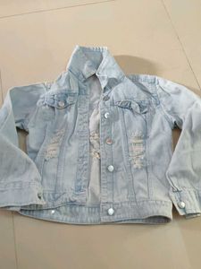 Distressed Denim Jacket