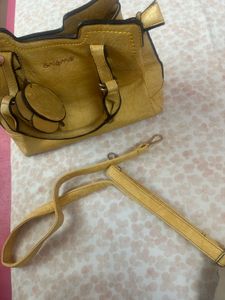 Butter Yellow Bag