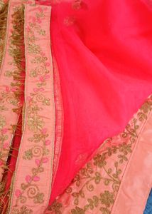 ✨Peach Lehnga Available On Discount Too
