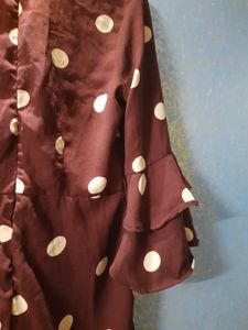 Code By Lifestyle , Polka Print Women Jumpsuit