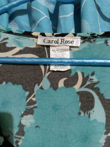 Carol Rose Floral Print Top