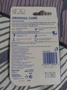 NIVEA Original Care Lip Balm