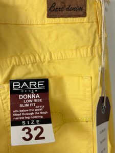 Yellow Casual Pants