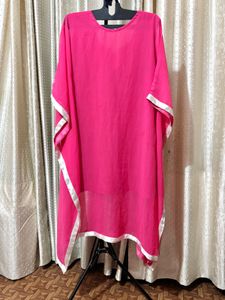 Pink Kaftan Kurta