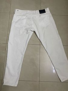 Men Diesel White Denim Jeans