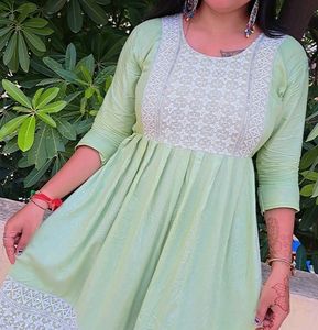 Beautiful Green Kurta