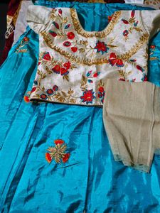 Embroidered Lehenga Choli Set