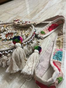 Boho Chic Embroidered Crossbody Bag