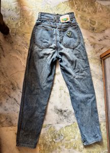 Grey High-Waist Jeans By AH BUR TEH