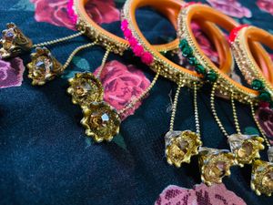 Bangles With Latkan ( COMBO)