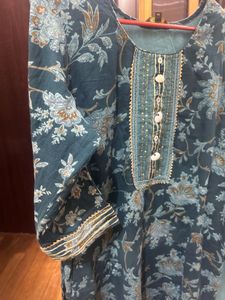 Elegant Floral Kurta Set