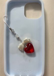 Heart Charm Phone Strap