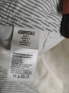 White Casual Shorts