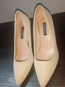 Elegant Gold Heels