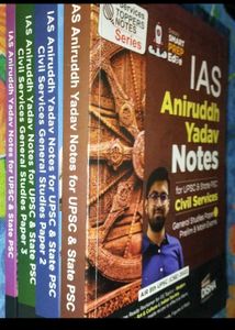 combo of  Notes and books for upsc