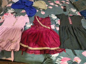 Girls Frocks Combo Of 3