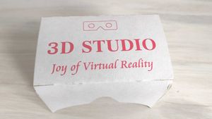 Google Cardboard, A Cardboard VR Headset.