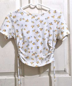 Drawstring Pullover T-Shirt