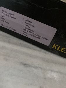 New Black Heels Branded