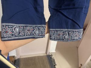 “Gulmohar Jaipur” Festive Navy 2piece Suit